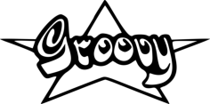 Pl Groovy 01 Sticker Outline Svg File, Free Vectors File